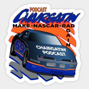 Make NASCAR Rad Again - Vintage NASCAR Sticker